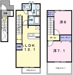 コータ・コートの物件間取画像